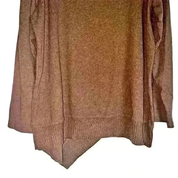 Rafaella Sz XL Asymmetrical Sweater Office Party Lightweight Gold Buttons - Picture 10 of 16